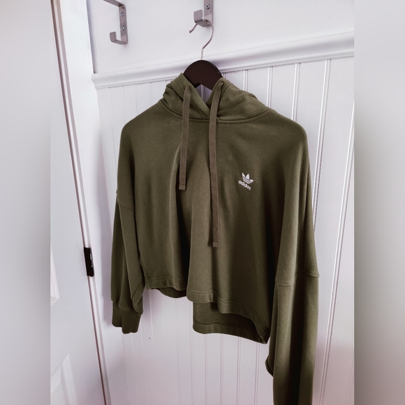 Cropped Adidas Hoodie - Picture 1 of 2